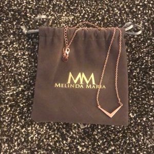 Melinda Maria Amari Mini Necklace